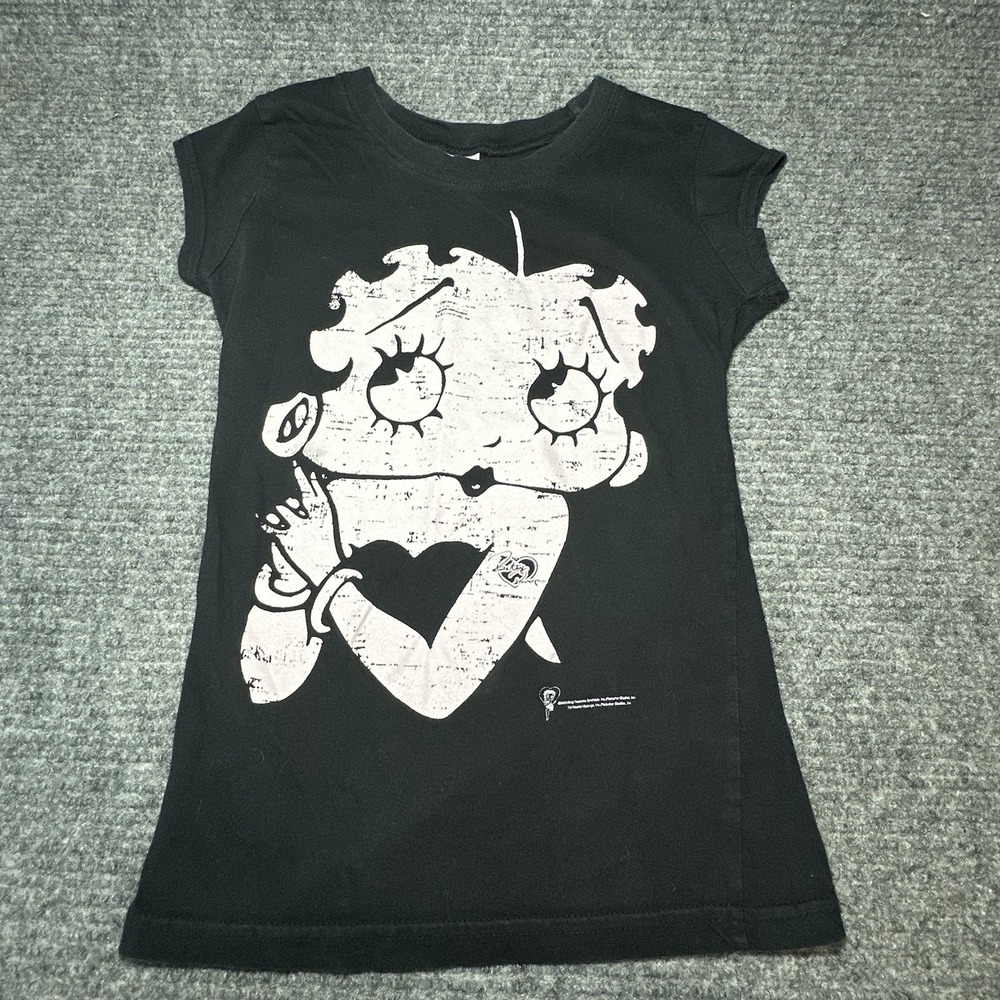 Vintage 2004 Kids Betty Boop Shirt Size‎ Small 6/7